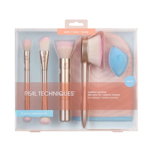 REAL TECHNIQUES Endless Summer Glow Brush Kit