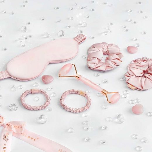 Crystallove Rose Quartz Home SPA Set