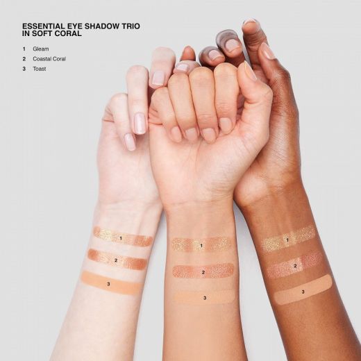 BOBBI BROWN Essential Eye Shadow Trios Soft Coral