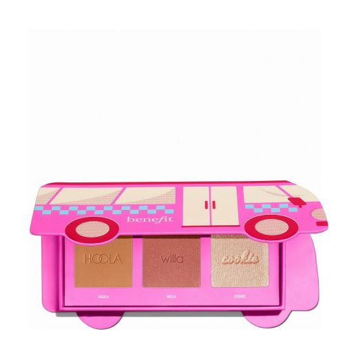 BENEFIT COSMETICS Beauty Bus Stop - Cheek Glow Trio Chistmas Beauty Palette 