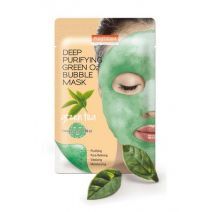 Purederm Bubble Mask Green  (Dziļi attīroša sejas maska)