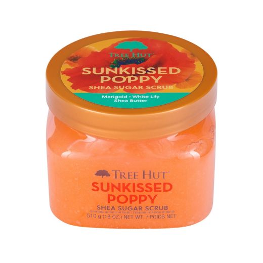 TREE HUT Shea Sugar Scrub Sunkissed Poppy
