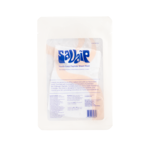 SAVAIP Youth-Lock Peptide Face Sheet Mask