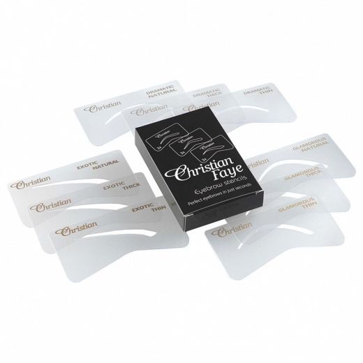 CHRISTIAN FAYE Eyebrow Stencil Set DEG