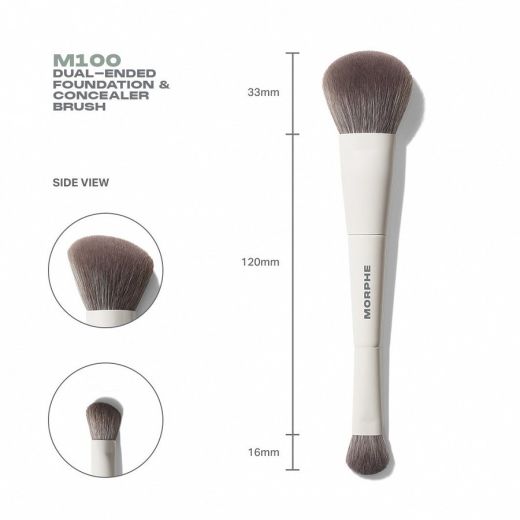 MORPHE M100 Dual-Ended Face Brush