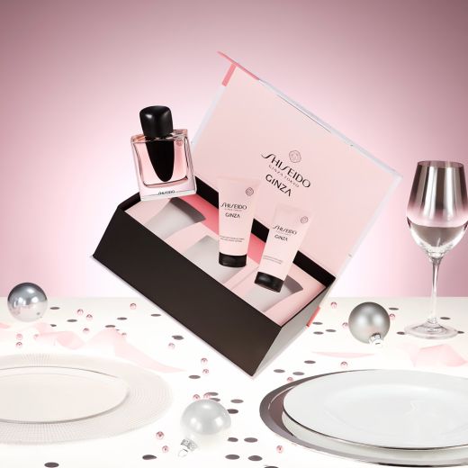 SHISEIDO Ginza Eau De Parfum 50 Ml Holiday Kit 