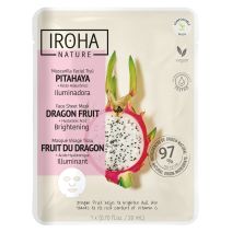 IROHA NATURE Brightening Face Sheet Mask Dragon Fruit And Hyaluronic Acid