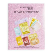 REVOLUTION SKINCARE 12 Days of Face, Body & Hair Mask Advent Calendar