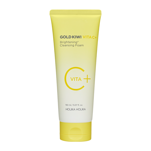 HOLIKA HOLIKA 	 Gold Kiwi Vita C+ Brightening Cleansing Foam