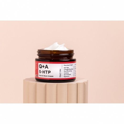 Q+A 5-HTP Face & Neck Cream