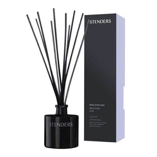 STENDERS Black Orchid & Lily Reed Diffuser  (“Melnā orhideja un lilija” mājas aromāts)