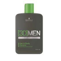 Schwarzkopf Professional 3D Men Hair & Body Shampoo