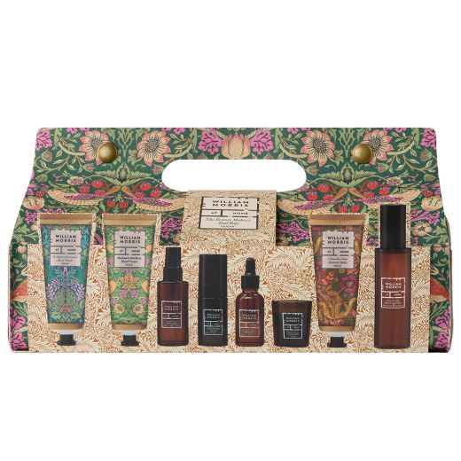HEATHCOTE & IVORY William Morris At Home Sunflower Swan The Beauty Makers Tool Bag Set