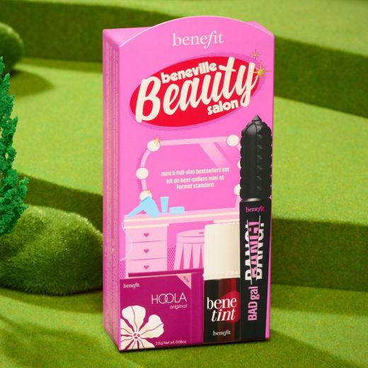 BENEFIT COSMETICS Beneville Beauty Salon - Your Holiday Bestsellers Trio Christmas Beauty Set