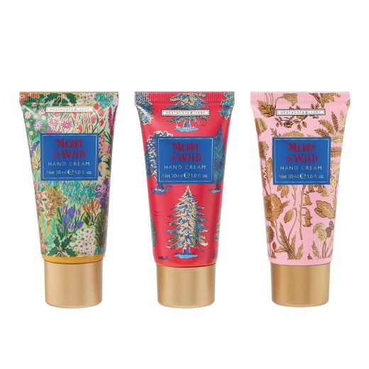 HEATHCOTE & IVORY Merry And Wild Hand Creams Trio