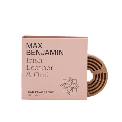 MAX BENJAMIN Irish Leather & Oud Car Fragrance Refill