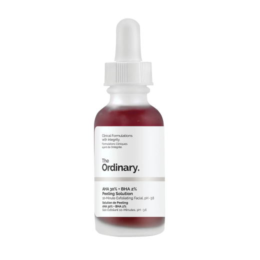 The Ordinary AHA 30% + BHA 2% Peeling Solution  (30% AHA un 2% BHA pīlinga šķīdums)