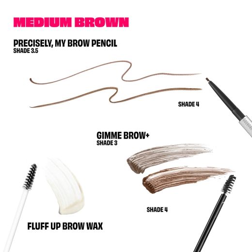 BENEFIT COSMETICS So Eggstra Brows - Brow Pencil, Brow Wax & Brow Gel Christmas Beauty Set