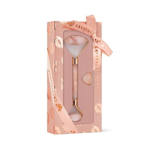 Crystallove Rose Quartz Roller Selflove Set