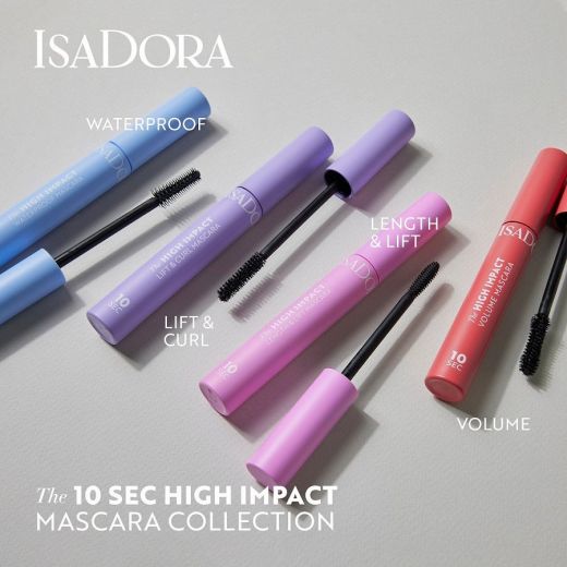 ISADORA The 10 Sec High Impact Lift & Curl Mascara