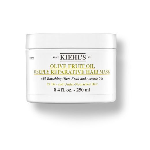 Kiehl's Olive Fruit Oil Deeply Reparative Hair Mask  (Dziļi mitrinoša matu maska ​​sausiem mati