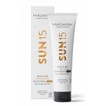 Madara Beach BB Shimmering Sunscreen SPF 15  (Mirdzošs saules aizsargkrēms SPF 15)
