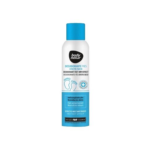 Body Natur Deodorant Spray Dry Effect; Foot Antiperspirant