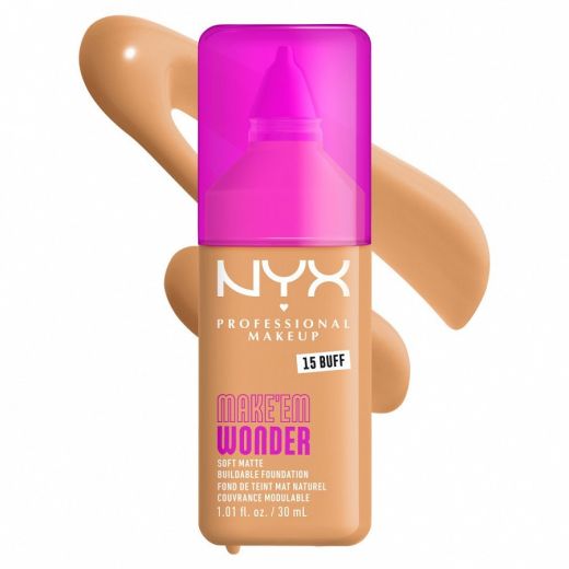 NYX PROFESSIONAL MAKEUP Em Wonder 24H Soft Matte Foundation