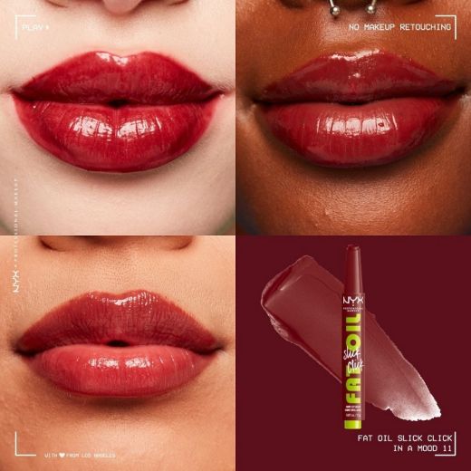NYX PROFESSIONAL MAKEUP Fat Oil Slick Click Glossy Lip Balm