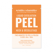 Wrinkles Schminkles Liquid Exfoliation Peel Neck&Decoll Pads