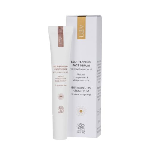 LUUV Self Tanning Face Serum With Hyaluronic Acid