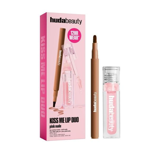 HUDA BEAUTY Kiss Me Lip Duo