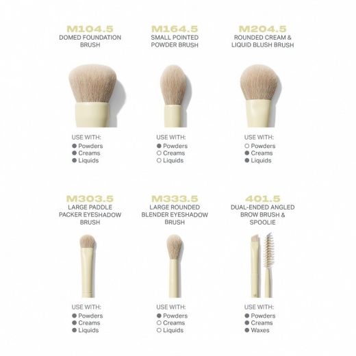 MORPHE Buttery Blends 6-Piece Travel Brush Set