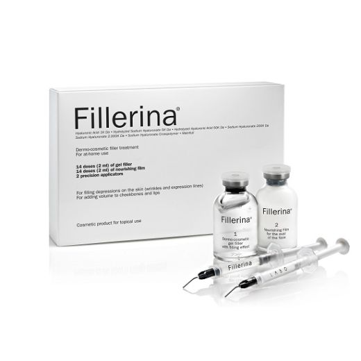 Fillerina Dermo-Cosmetic Filler Treatment - Grade 1  (Dermo-kosmētiskās pildvielas komplekts)