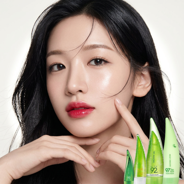 Värskenda oma nahka Holika Holika aloe toodetega.