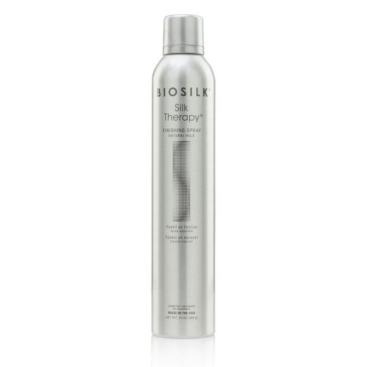 BioSilk Silk Therapy Finishing Spray Natural Hold  (Dabīgas fiksācijas matu laka)