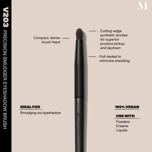 Morphe V203 – Precision Smudger Eyeshadow Brush