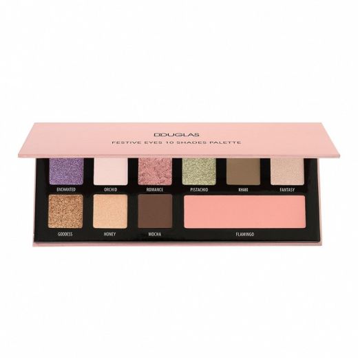 DOUGLAS MAKE UP Festive Eyes 10 Shades Palette