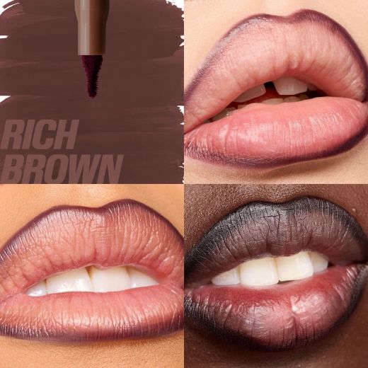 HUDA BEAUTY Lip Contour Stain Rich Brown