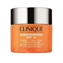 Clinique Superdefense SPF 40 Fatigue + 1st Signs of Age Mutli-Correcting Gel  (Atsvaidzinoša želeja 