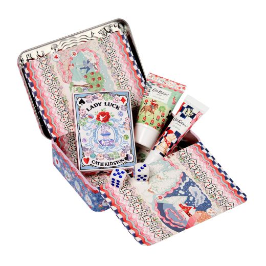HEATHCOTE & IVORY Cath Kidston The Christmas Journey Hand, Lip & Games Tin
