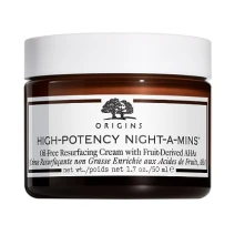 rigins High-Potency Night-A-Mins™ Oil-Free Resurfacing Cream With Fruit-Derived AHA  (Nakts krēms se