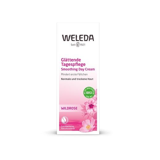 Weleda Wild Rose Smoothing Day Cream  (Savvaļas rožu izlīdzinošs dienas krēms)