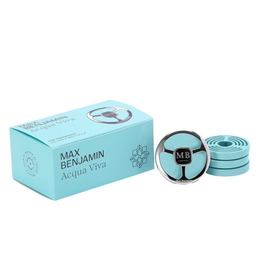 MAX BENJAMIN Acqua Viva Car Fragrance Gift Set