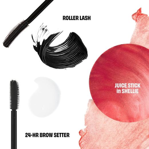 BENEFIT COSMETICS Beneville Blossoms - Your Everyday Full Look Trio Christmas Beauty Set