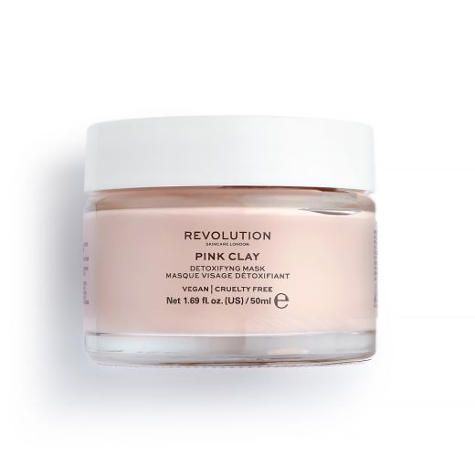 REVOLUTION SKINCARE Pink Clay Detoxifying Face Mask