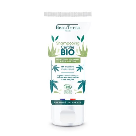 BEAUTERRA Organic Shampoo Hemp&Aloe Vera