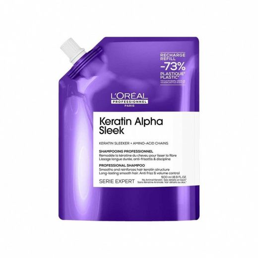 L'ORÉAL PROFESSIONNEL PARIS Keratine Alpha Sleek Shampoo Refill