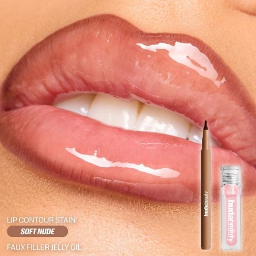 HUDA BEAUTY Kiss Me Lip Duo