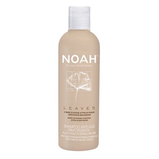 NOAH Anti Aging Strengthening Shampoo With Ginkgo Biloba Leaves  (Atjaunojošs un nostiprinošs šampūn